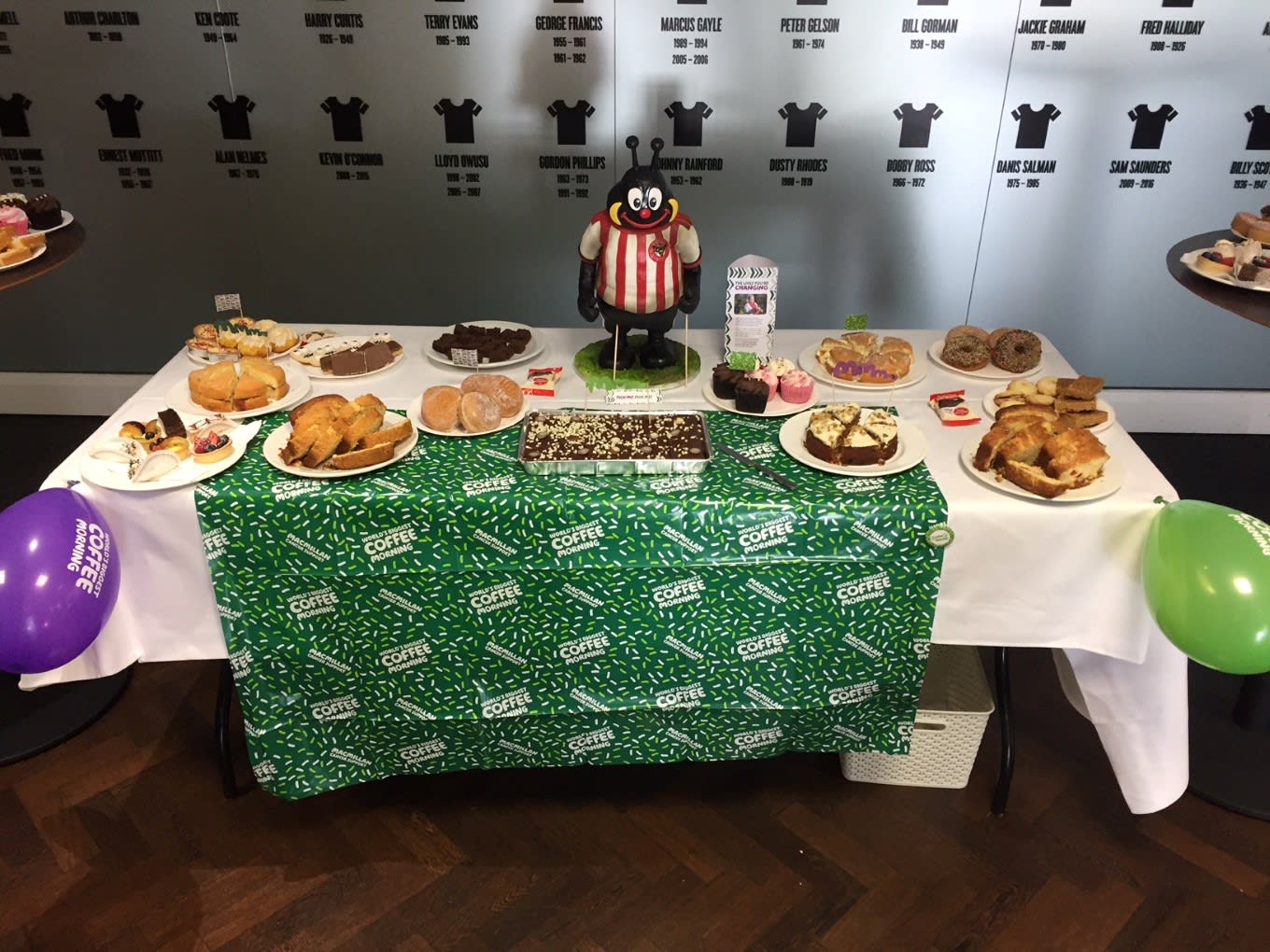 Support for World's Biggest Coffee Morning