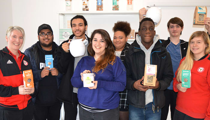 Trust teams up with teapigs to offer young people a taste of business life