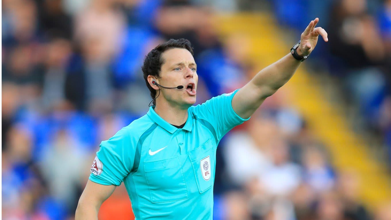 Darren England handed tomorrow's trip to Luton Town