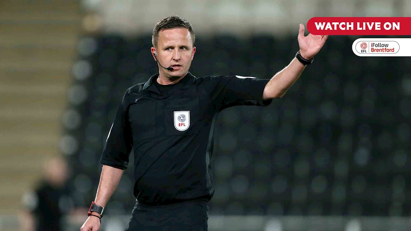 David Webb to take charge of trip to Pride Park 
