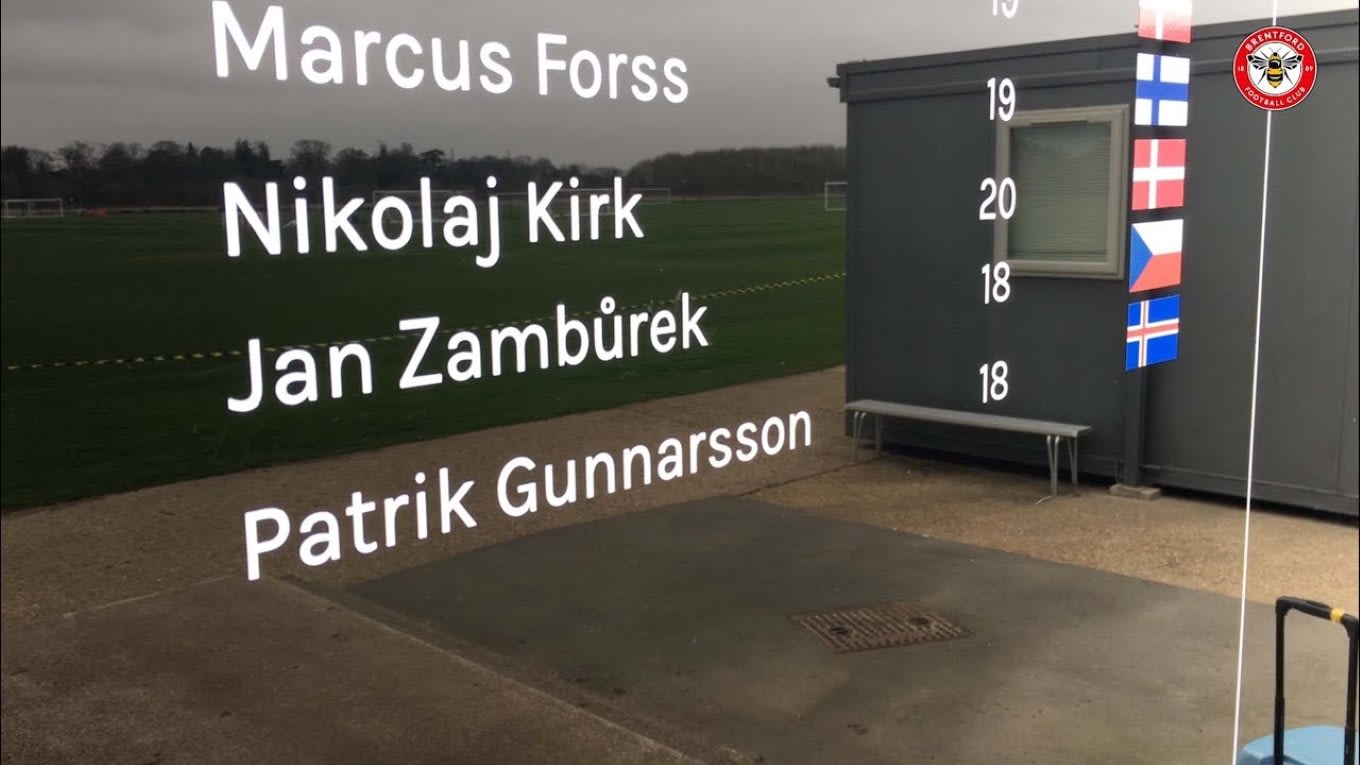 📽 Patrik Gunnarsson becomes 12th name on newly dedicated "Robert Rowan First Team debut board"