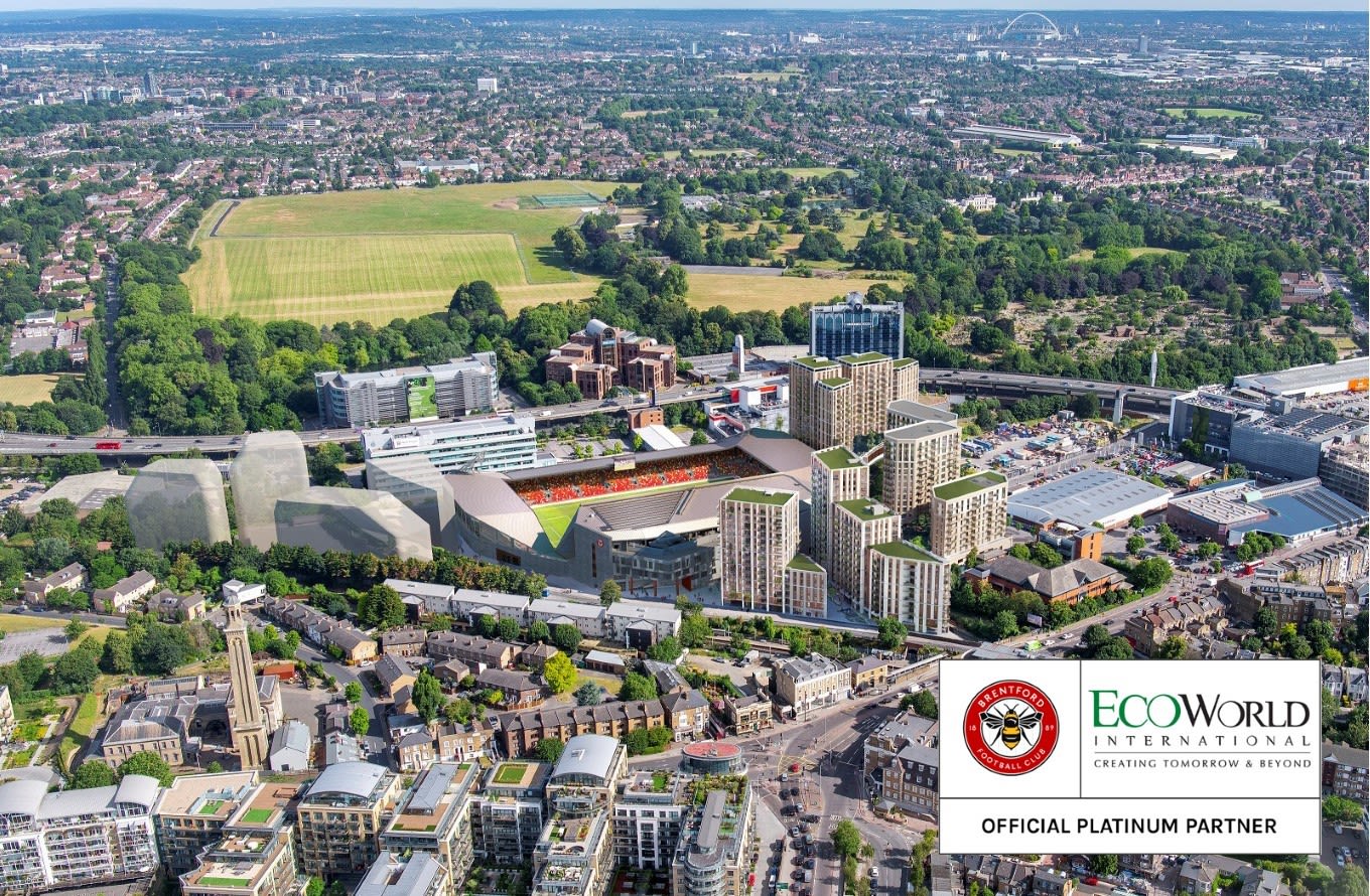 EcoWorld London becomes Brentford FC Platinum Partner