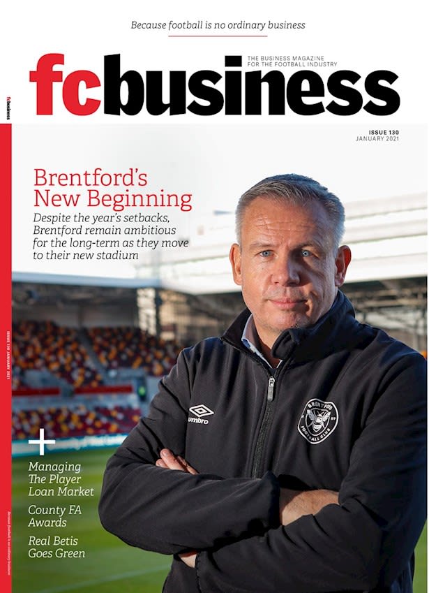 Brentford lead story in FC Business