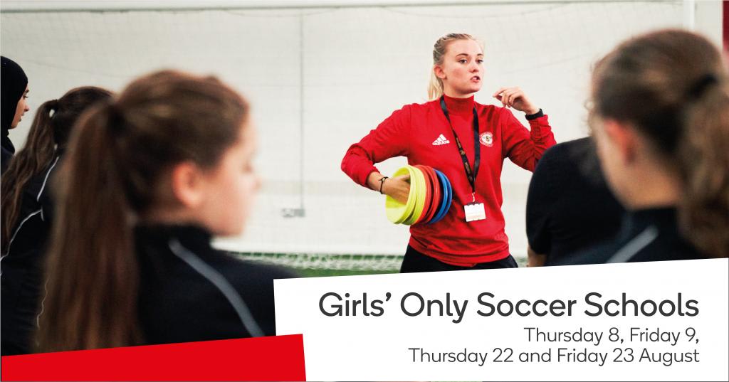 Girls only Summer Soccer Schools begin next week
