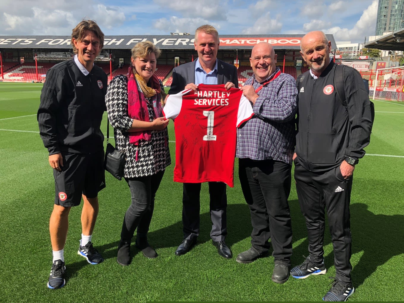 Hartley Services become Brentford FC Official Club Supplier