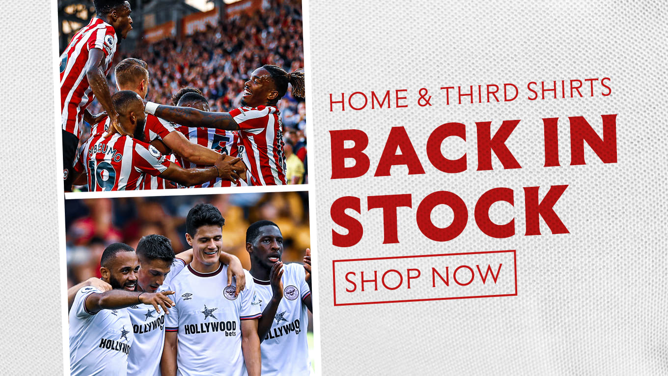 2021/22 HOME AND THIRD SHIRTS FULLY RESTOCKED