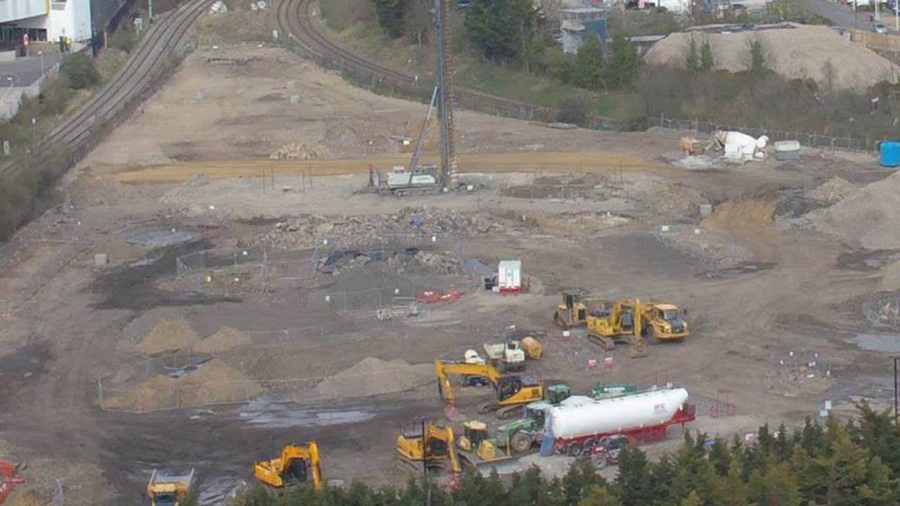 Work on New Stadium begins…