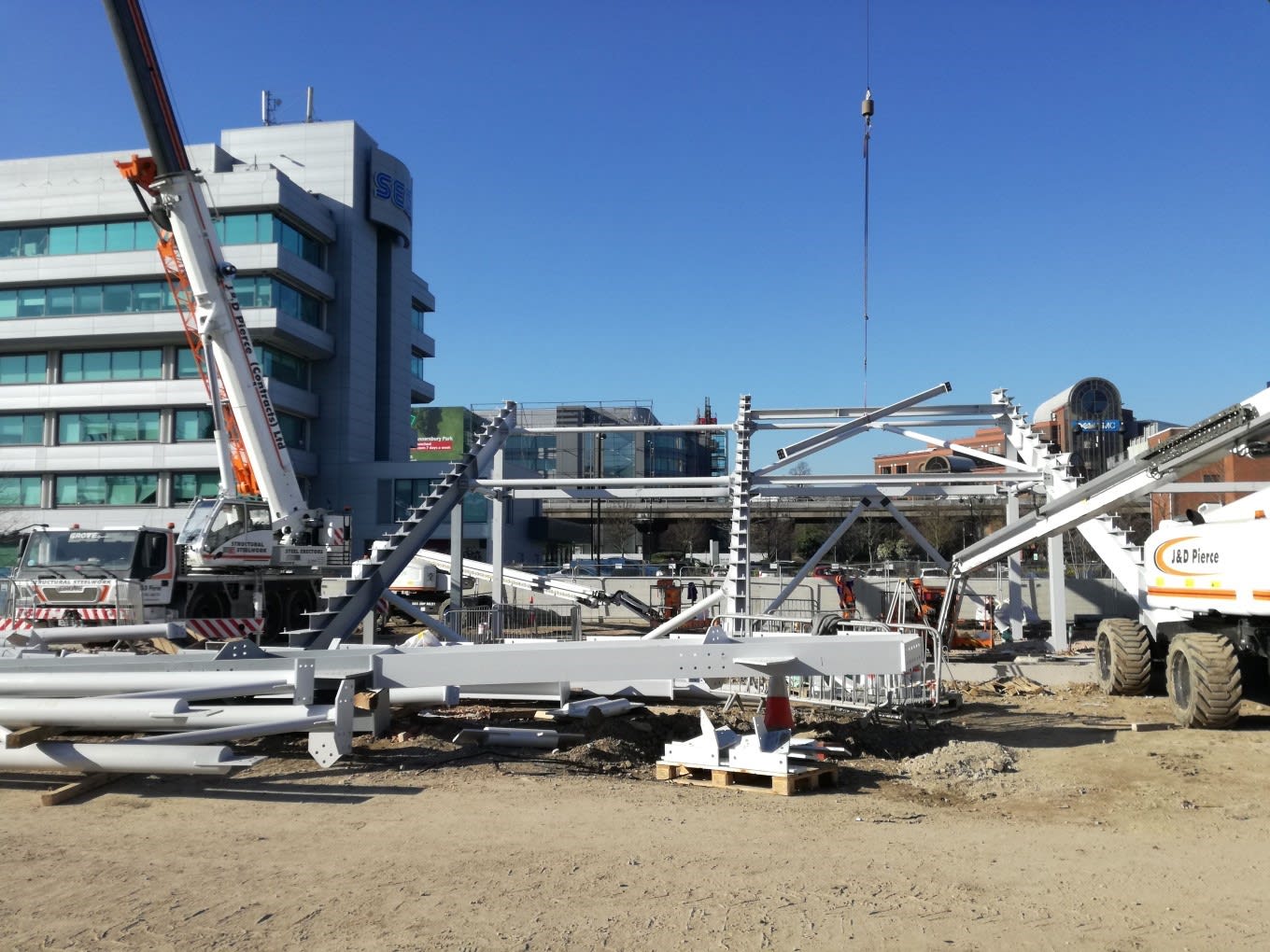 Work starts on north stand