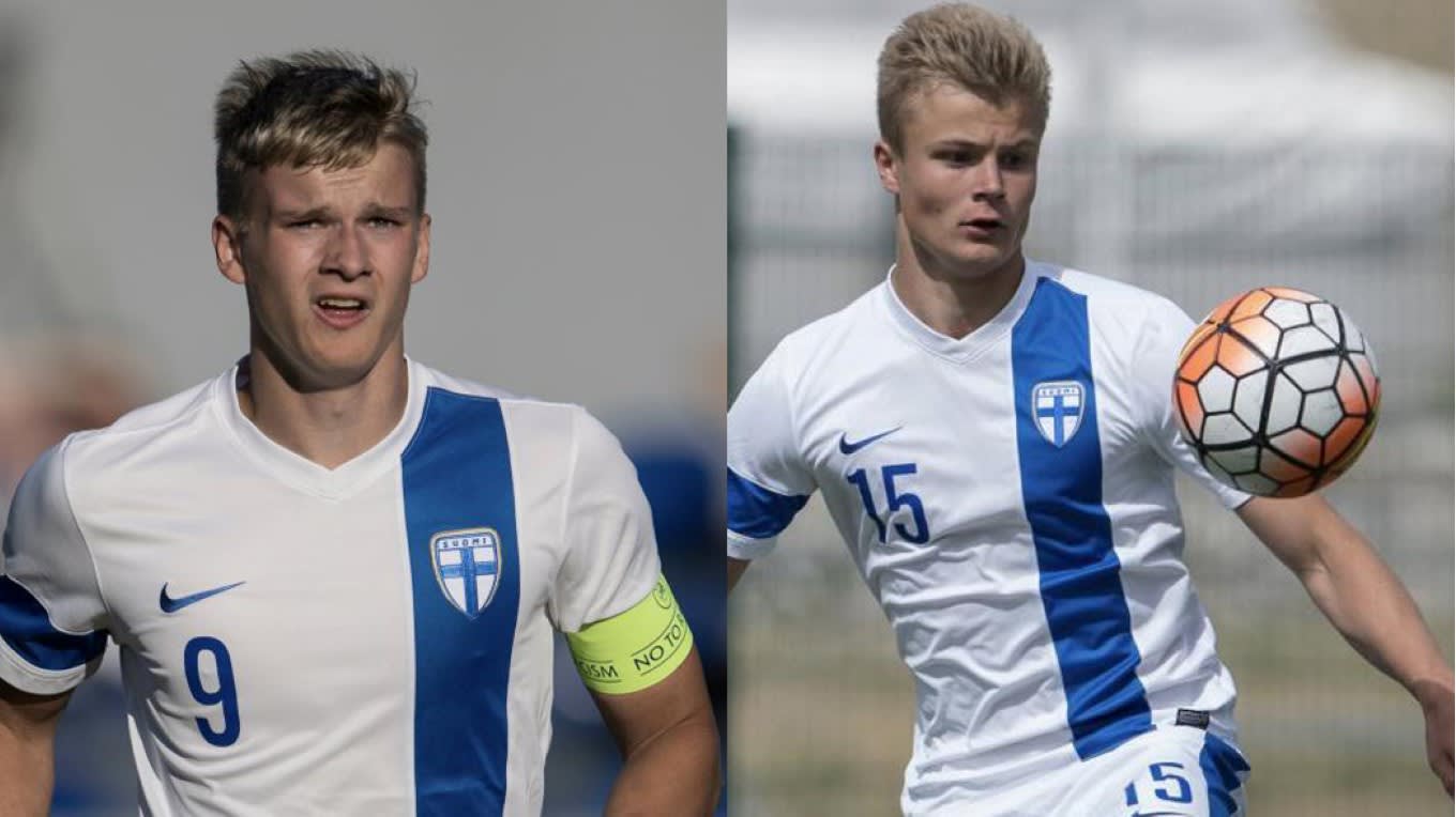 Jaakko and Marcus handed Finland Under-21 call-ups