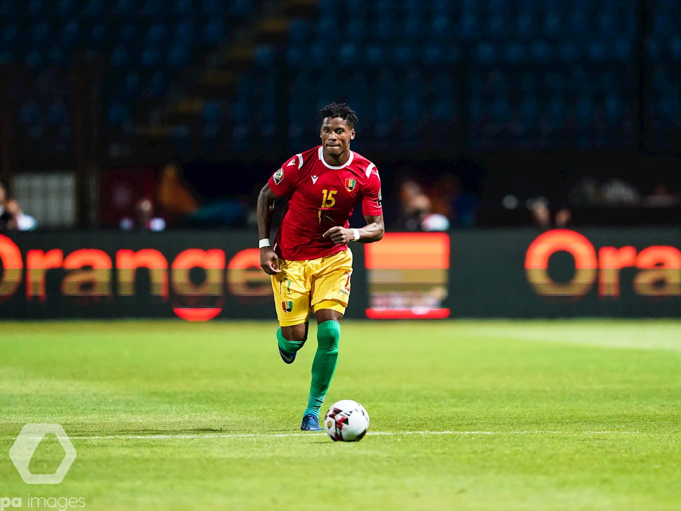 Julian Jeanvier helps Guinea to point in Mali last night