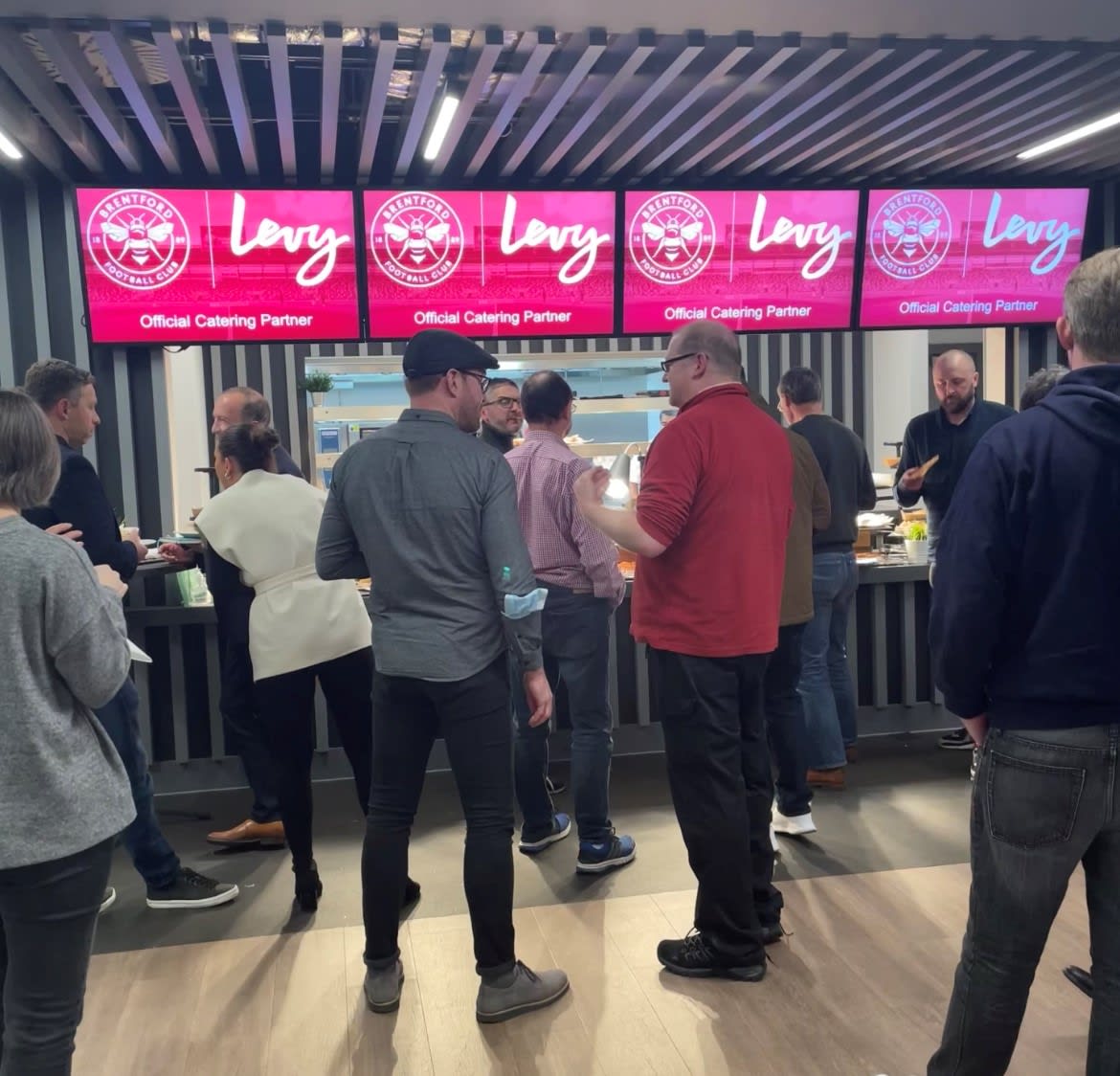 Supporters have their say on food and drink at the stadium