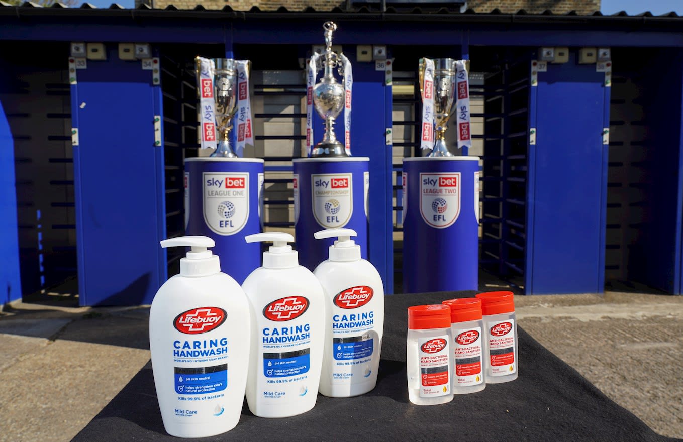 EFL announce Lifebuoy partnership