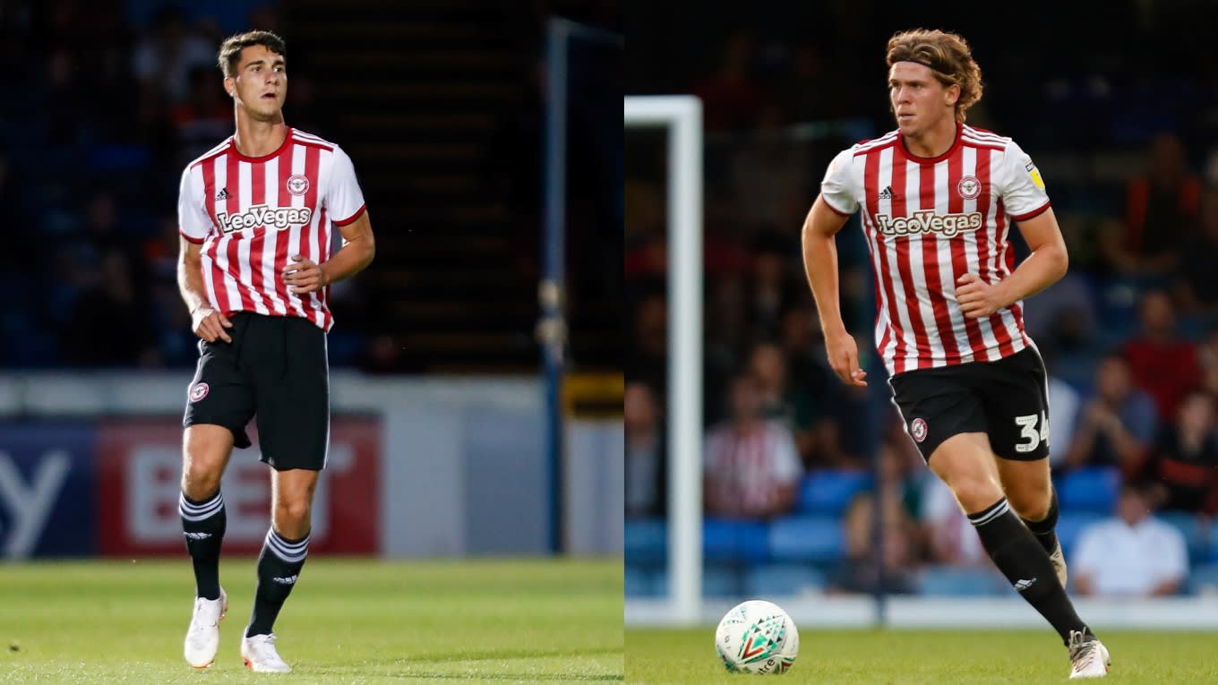 Mads and Luka in Denmark squad