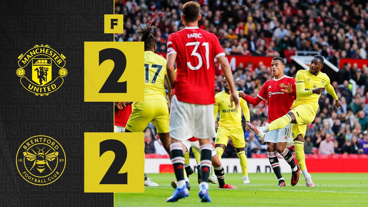 Match Highlights: Manchester United 2 Brentford 2