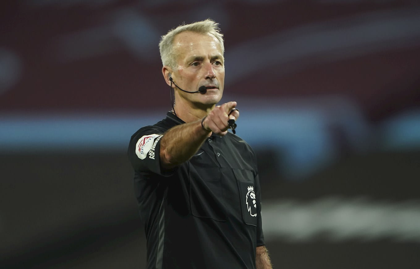 Martin Atkinson to take charge at Selhurst Park
