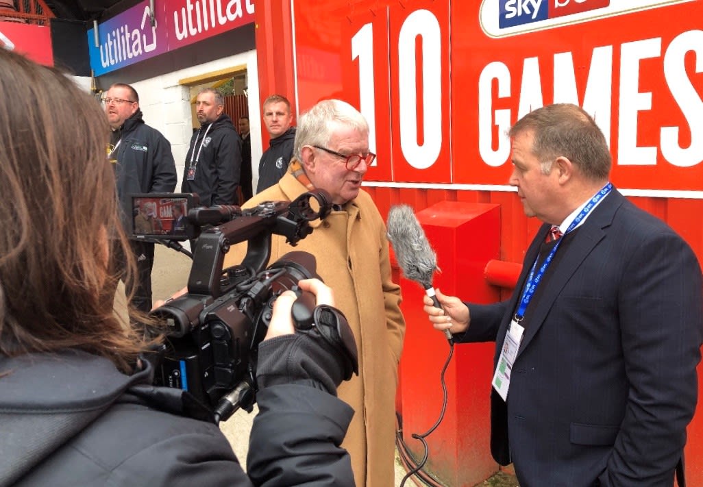 Watch: #TakeYourSeats John Motson