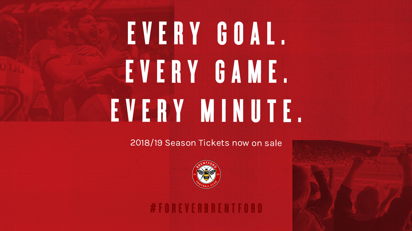 2018/19 Season Ticket on sale now