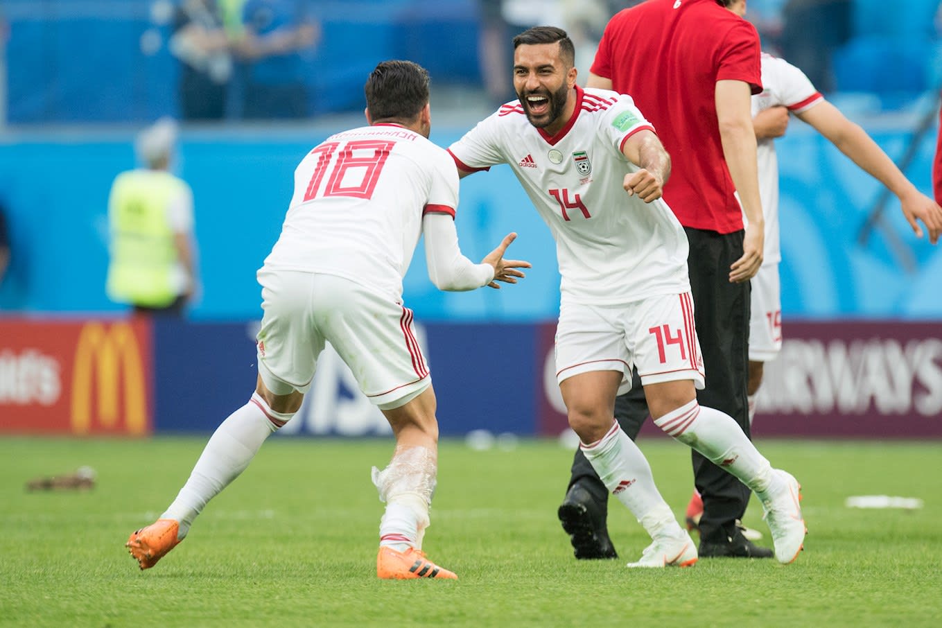 Saman Ghoddos earns another cap in Iran's win over Uzbekistan 