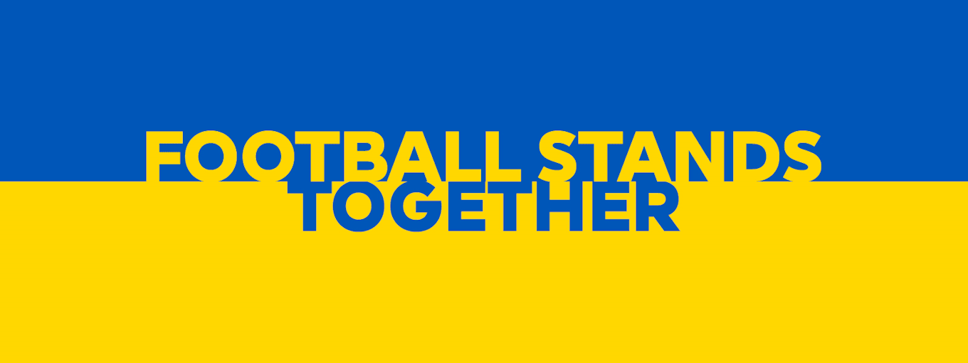 Premier League and clubs stand together in support of Ukraine