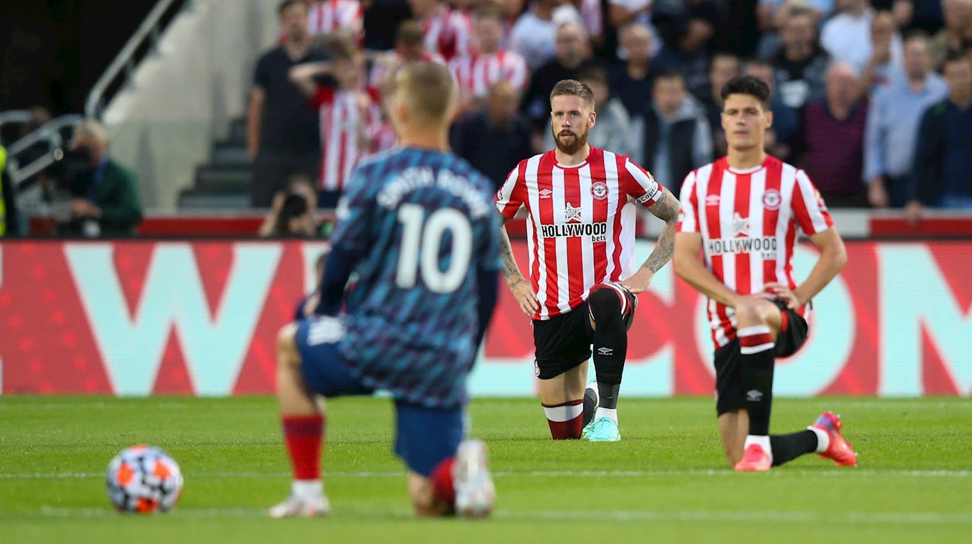 Premier League releases video supporting players taking the knee
