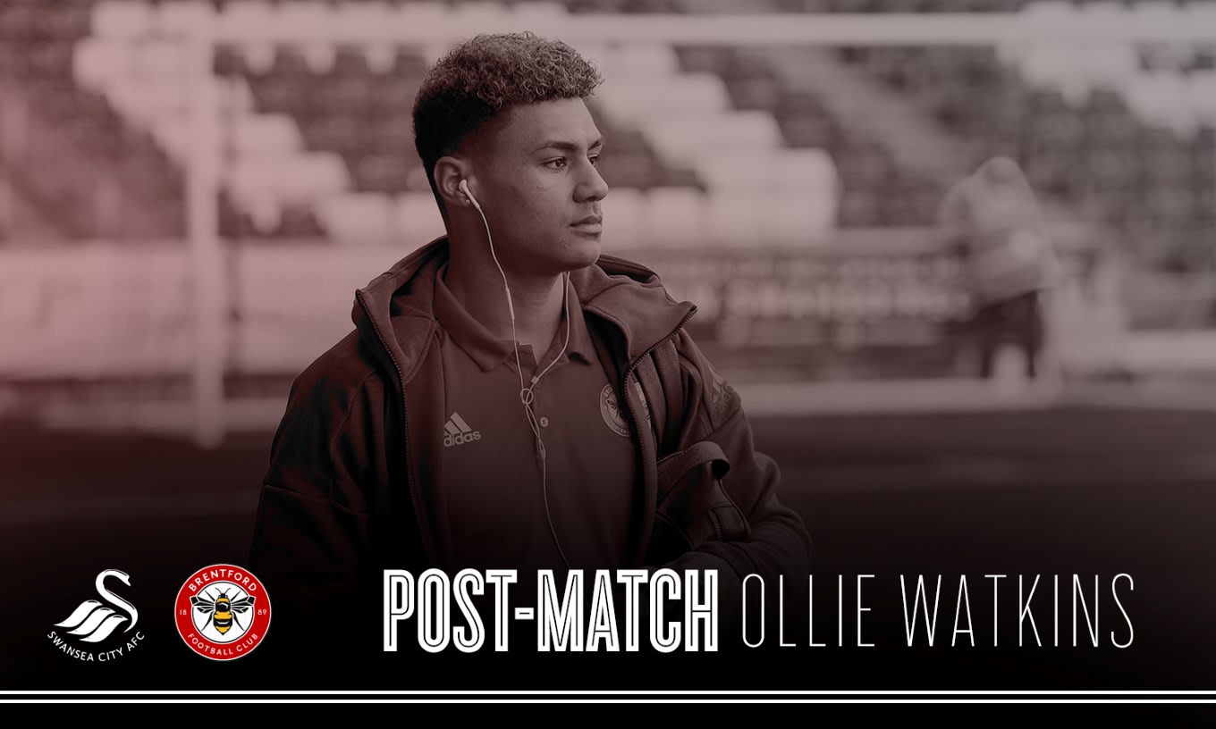 📽 Watch: Reaction - Ollie Watkins post-Swansea City