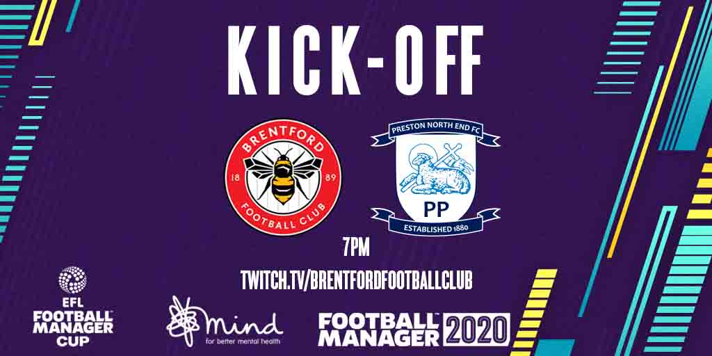 Watch tonight's #FM20EFLCup Quarter-Final live