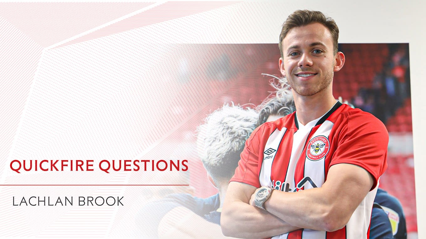 Quickfire Questions with Lachlan Brook