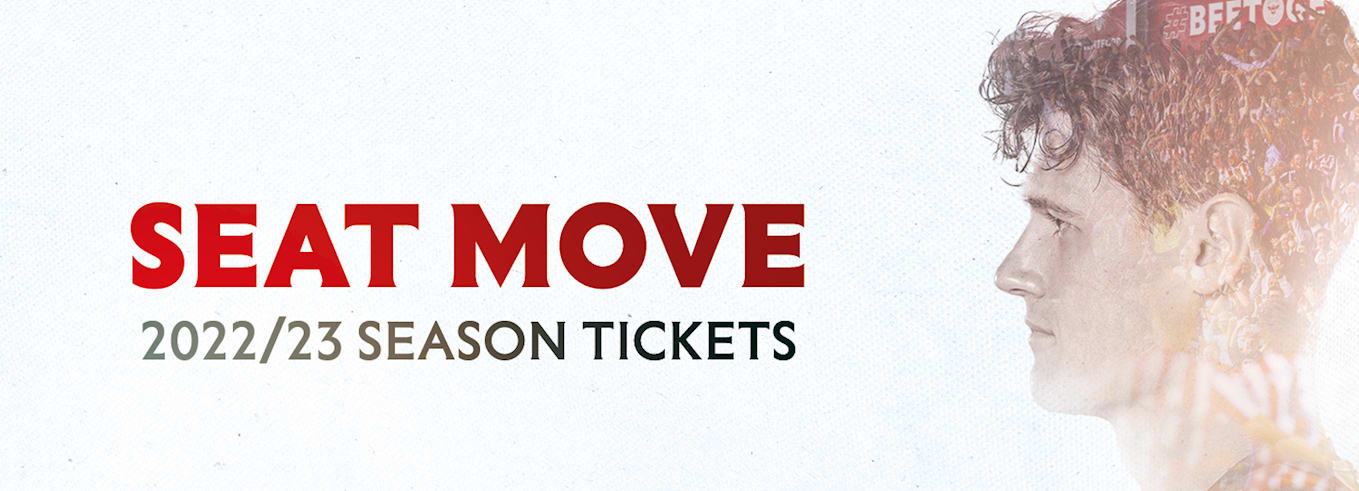 Season Ticket Renewals - How to request a seat move