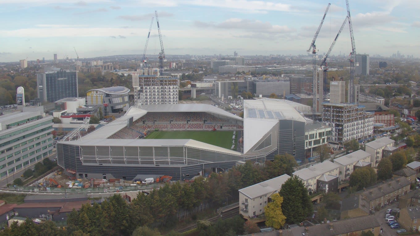Watch: New Stadium - A Bird's Eye View - November 2019