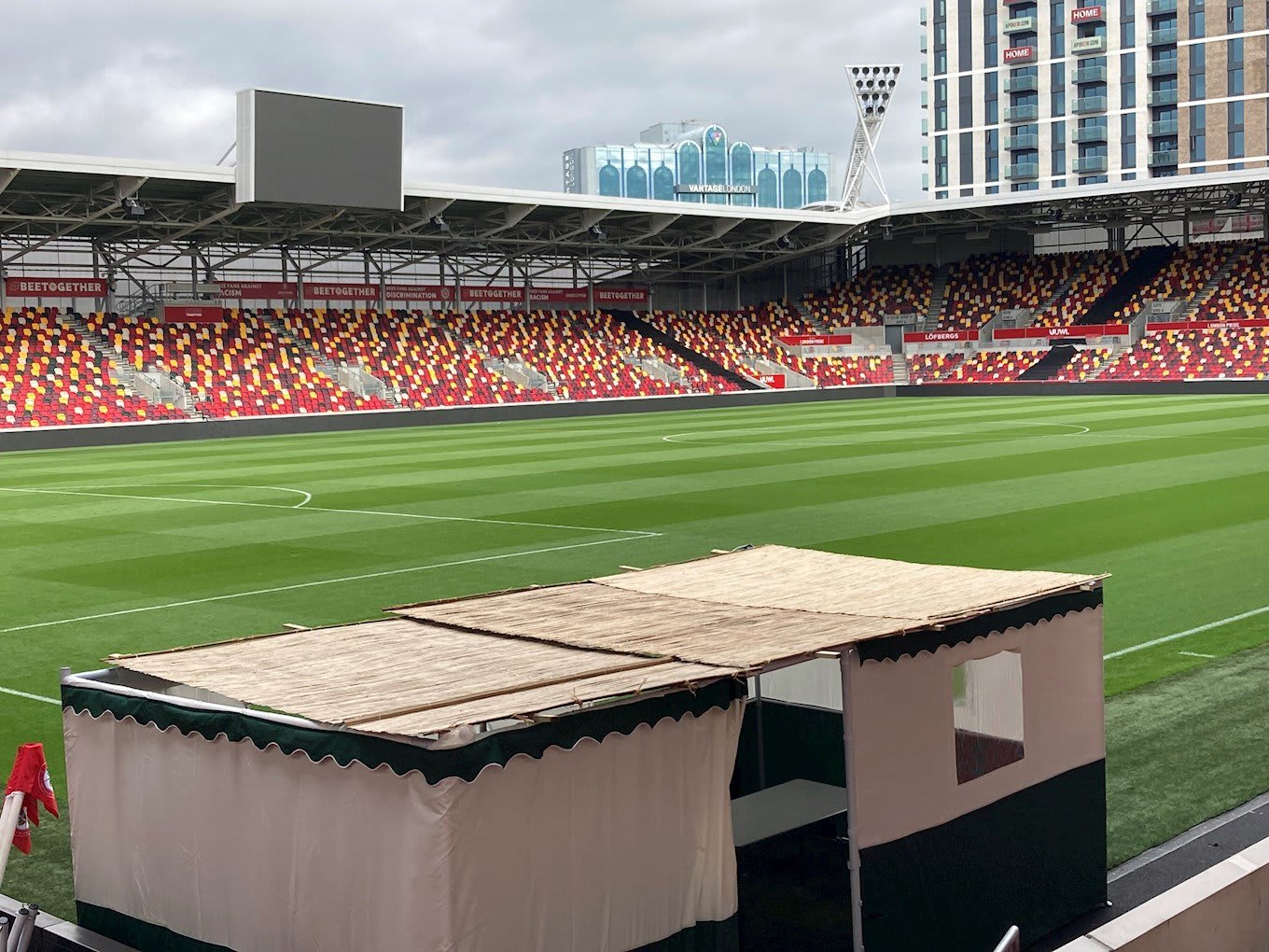 Brentford host first Sukkah-in-the-stadium