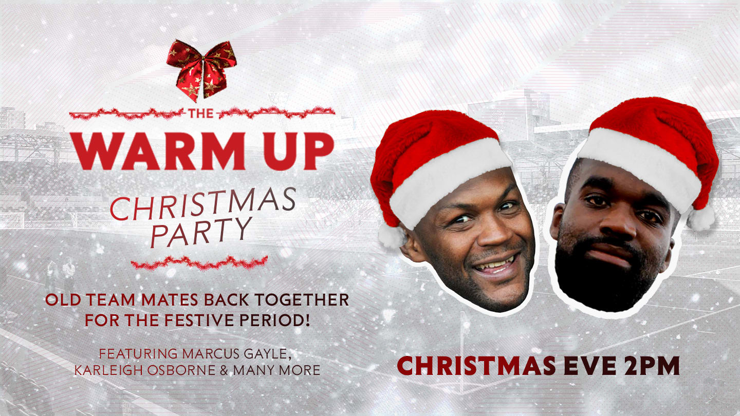 The Warm Up Christmas Party