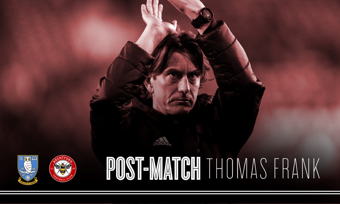 Watch: Thomas Frank disappointed after Wednesday defeat