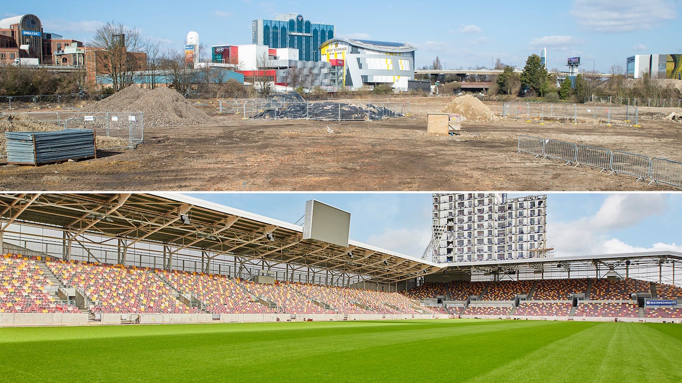 Watch: Two Years in Two Minutes! New Stadium Time-Lapse #TakeYourSeats