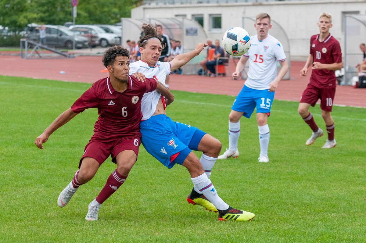 David Titov on Latvia training camp