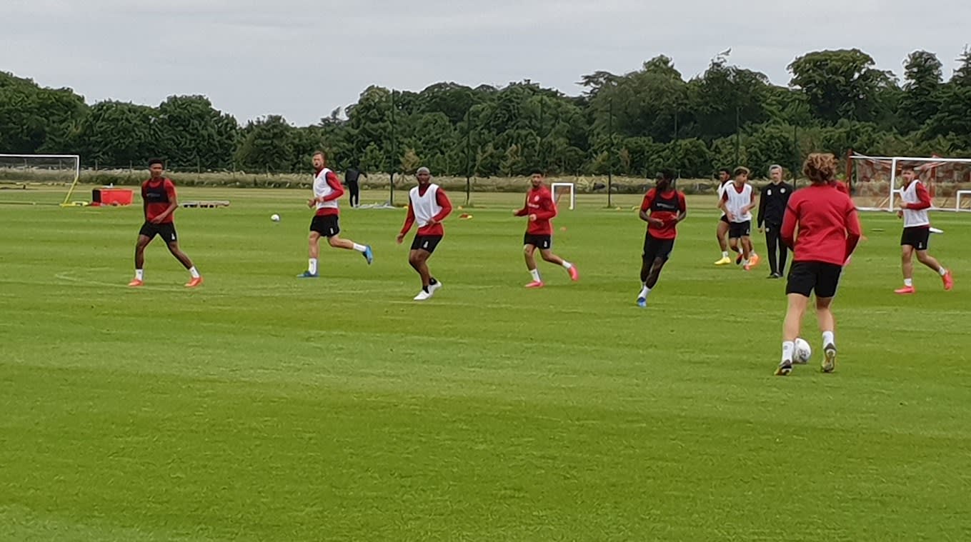 Third week of training starts