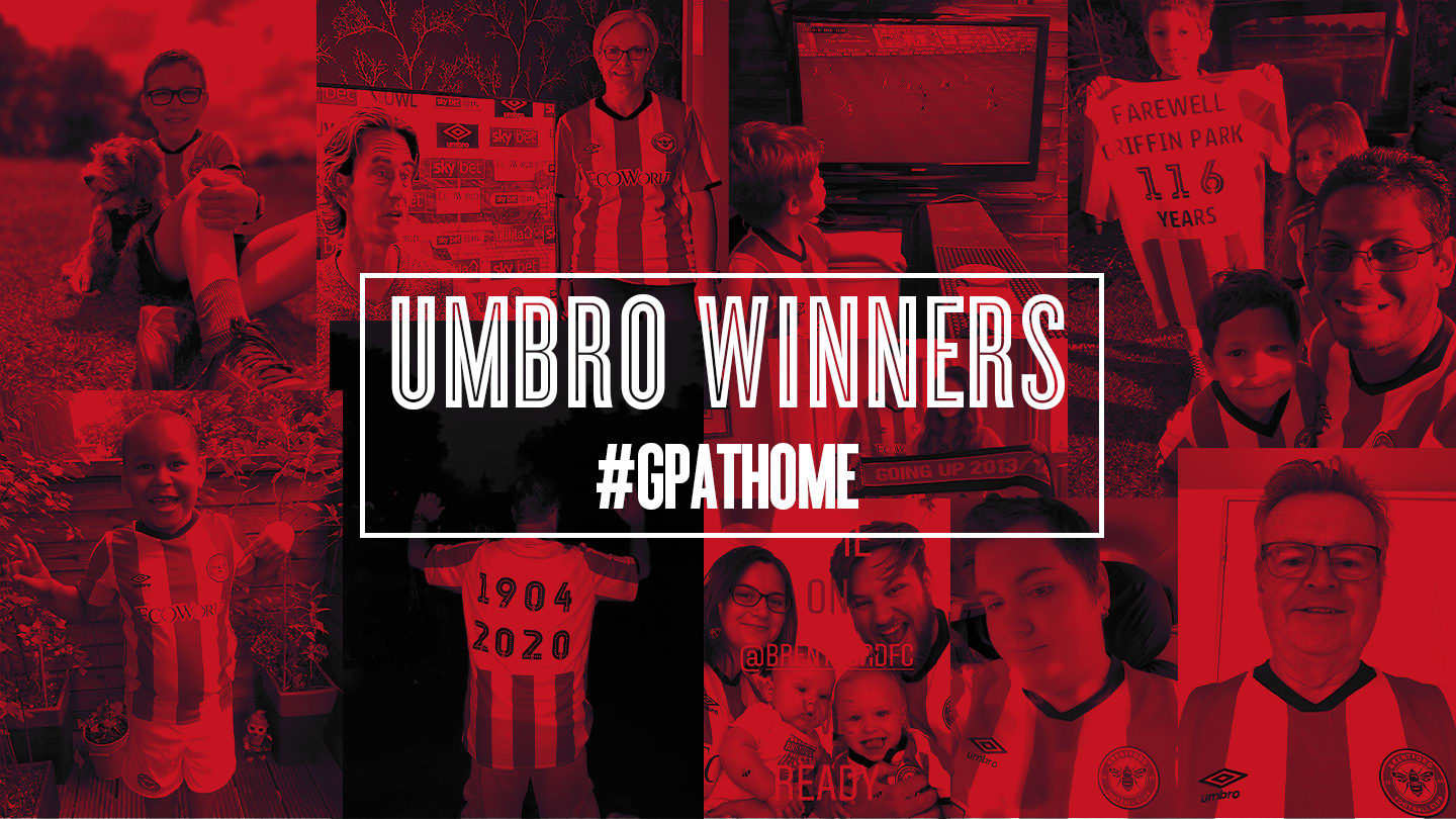 Winners of our Umbro competition