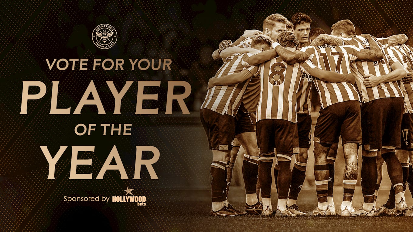 Voting  open for Brentford FC Player of the Year