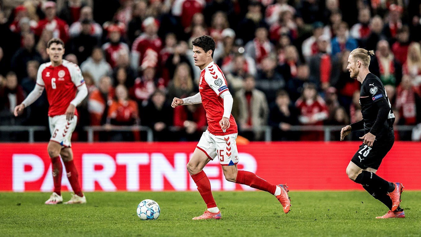 International milestone for Christian Nørgaard