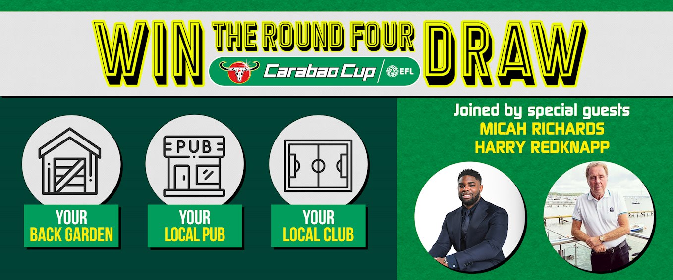 Time running out to WIN THE CHANCE TO HOST THE CARABAO CUP DRAW