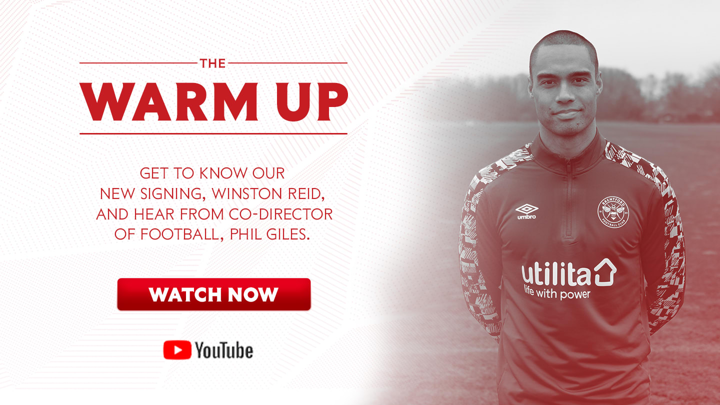 Winston Reid, Phil Giles, and a Sergi Canos giveaway ... all on The Warm Up now
