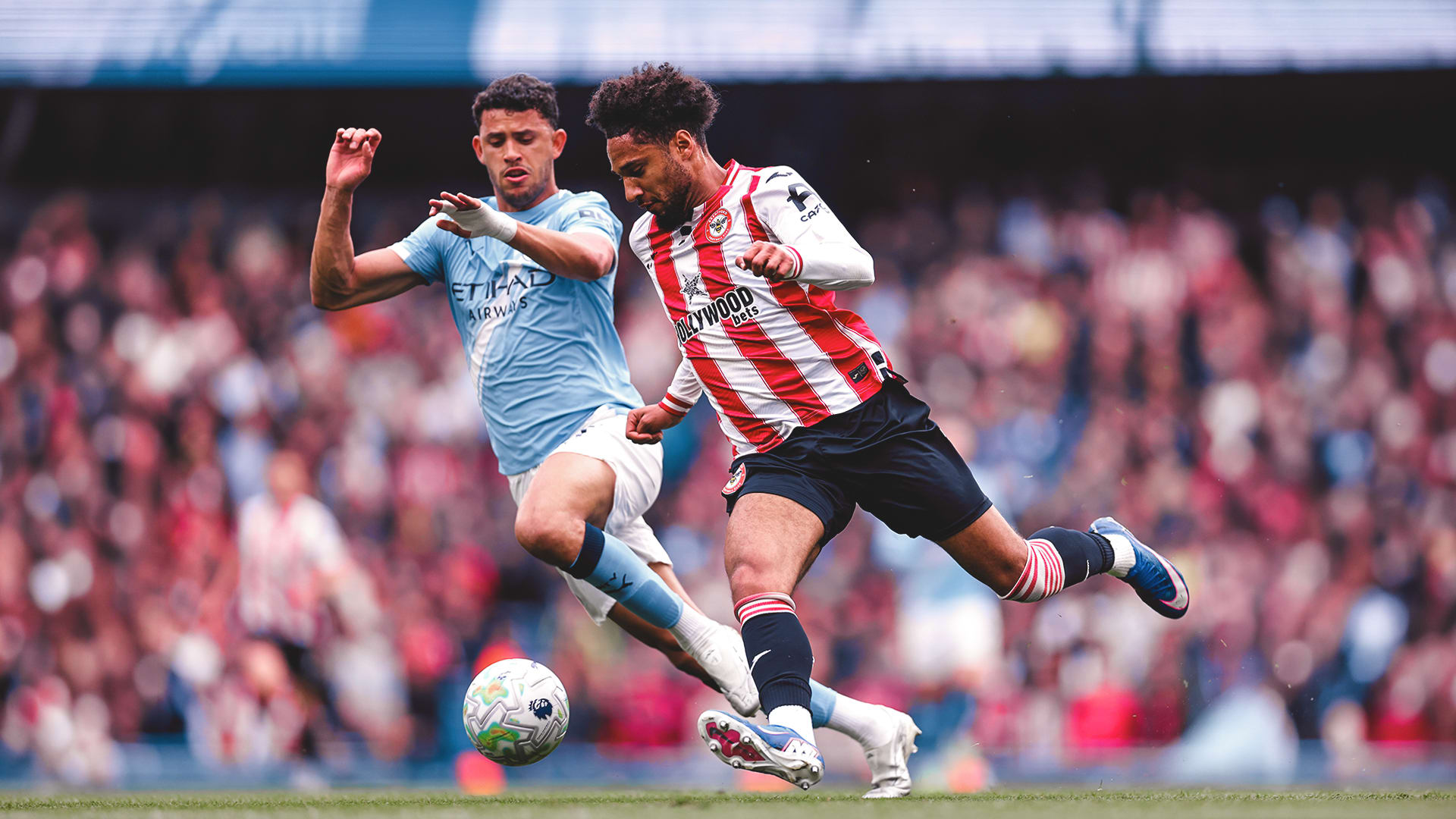 Kevin Schade v Manchester City