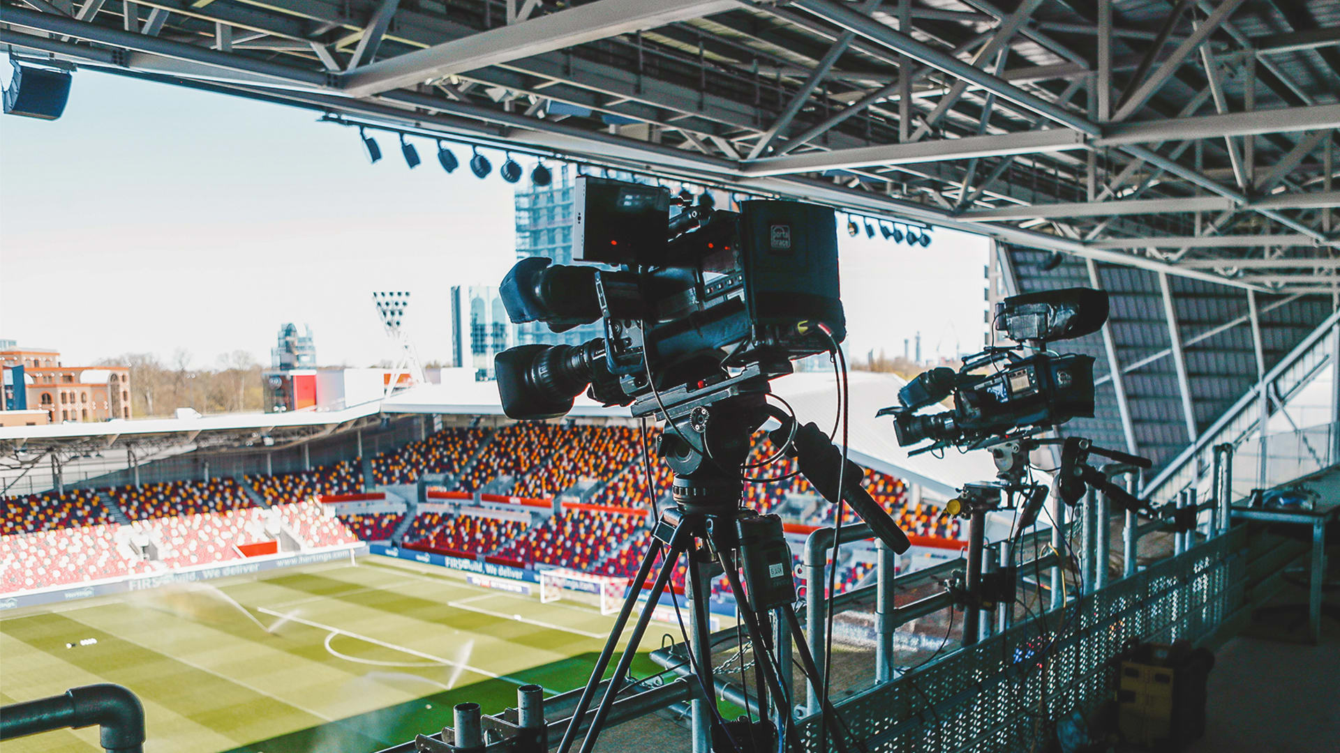 TV camera - Gtech Community Stadium