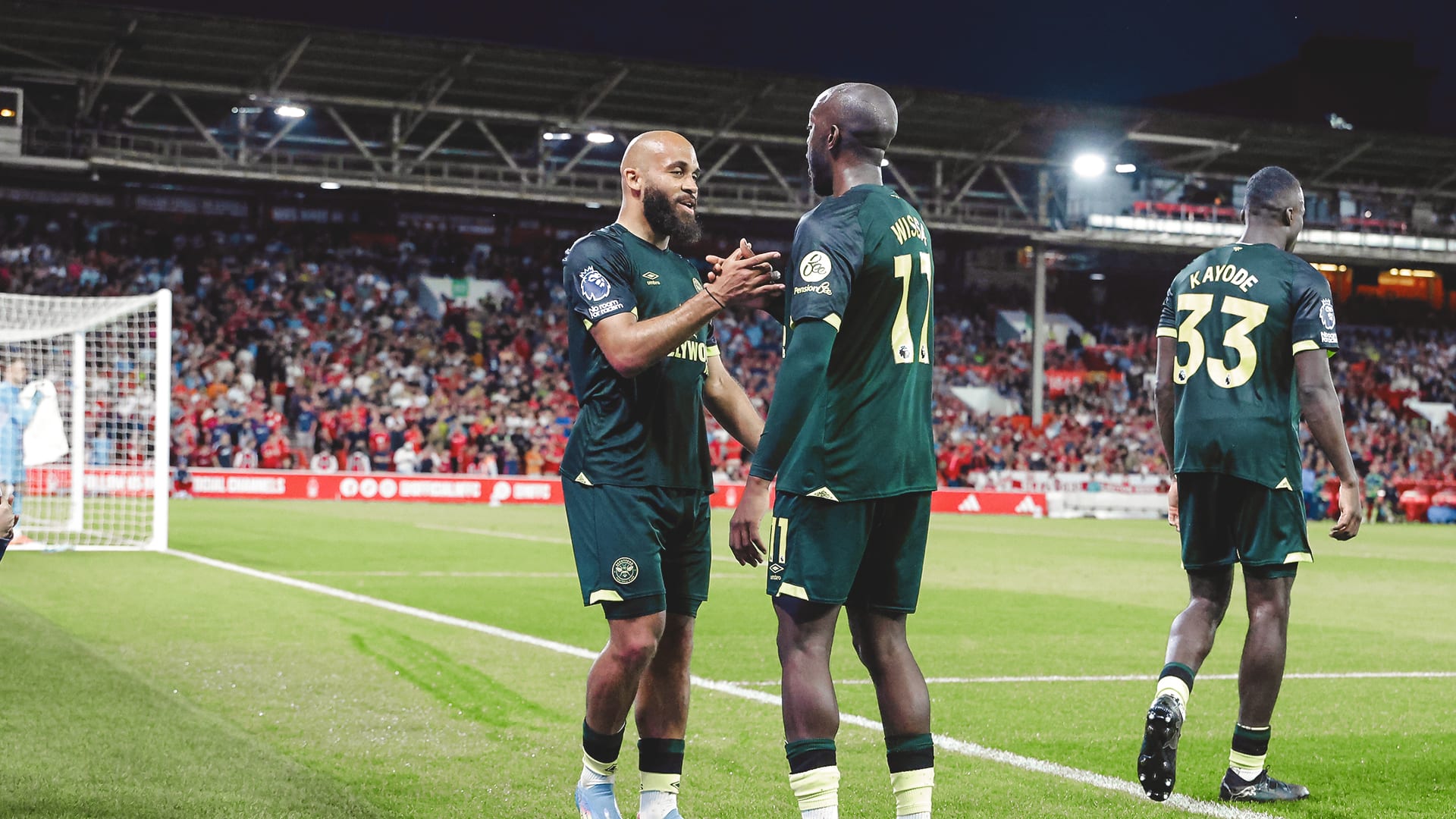 Yoane Wissa and Bryan Mbeumo - Brentford