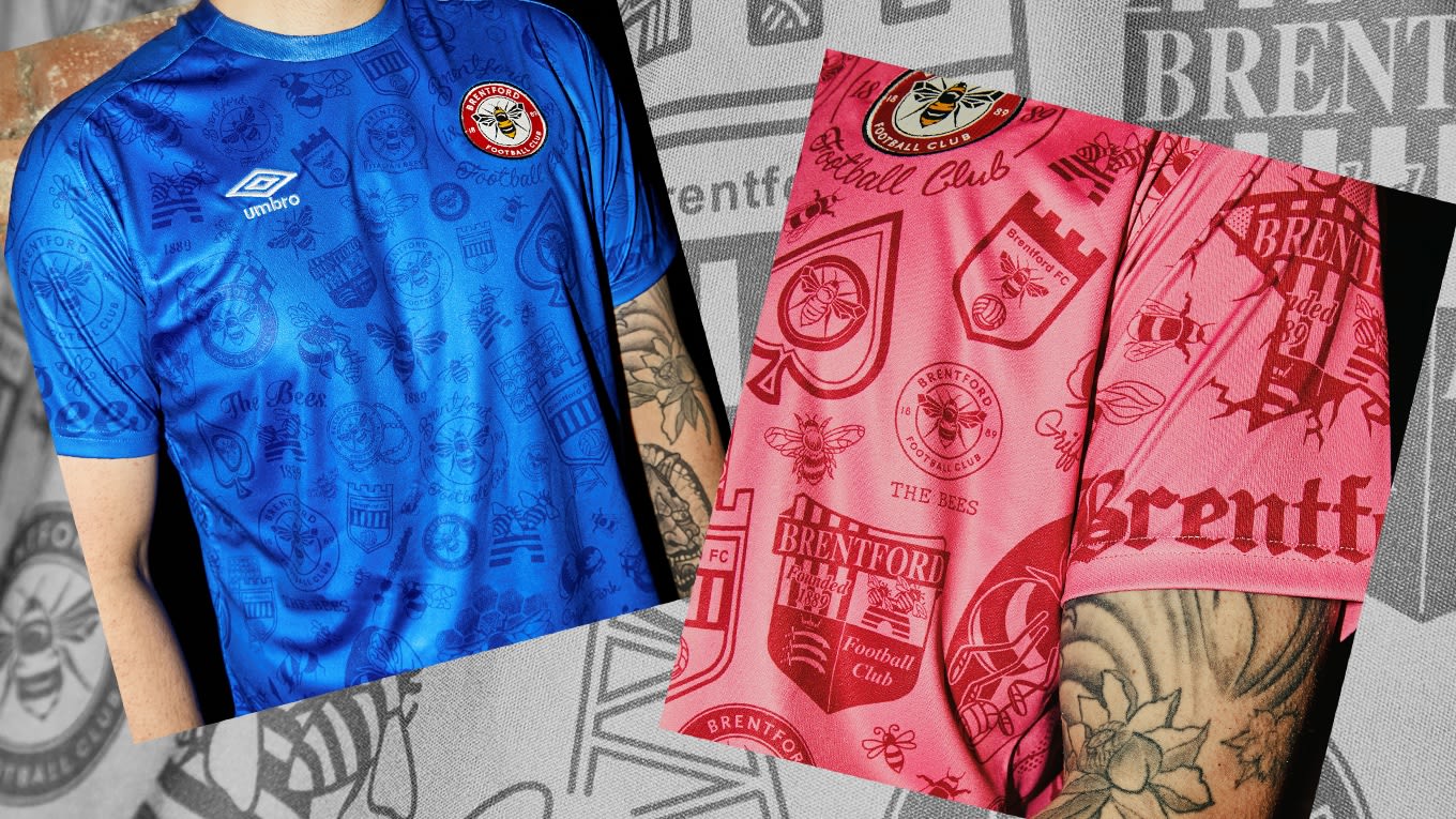 Brentford x Umbro shirt launch