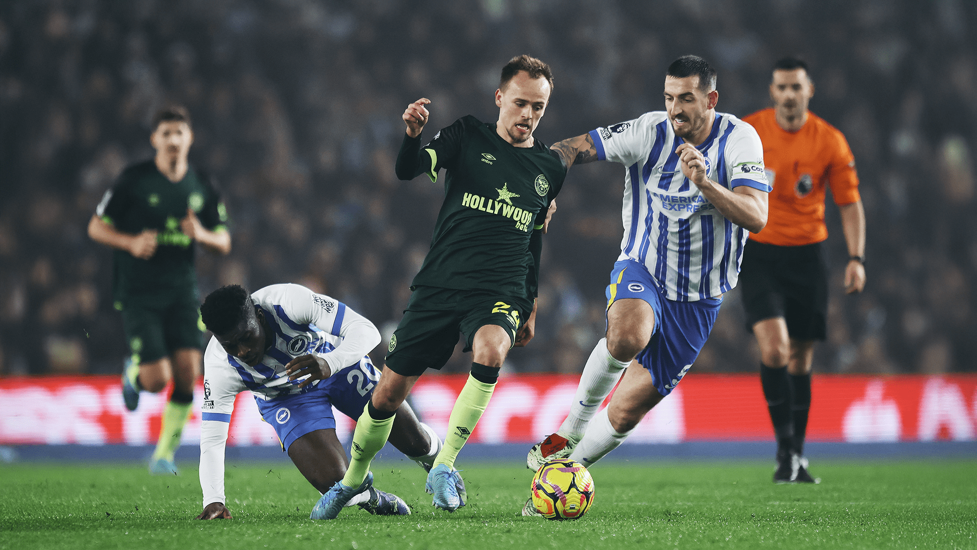 Mikkel Damsgaard v Brighton