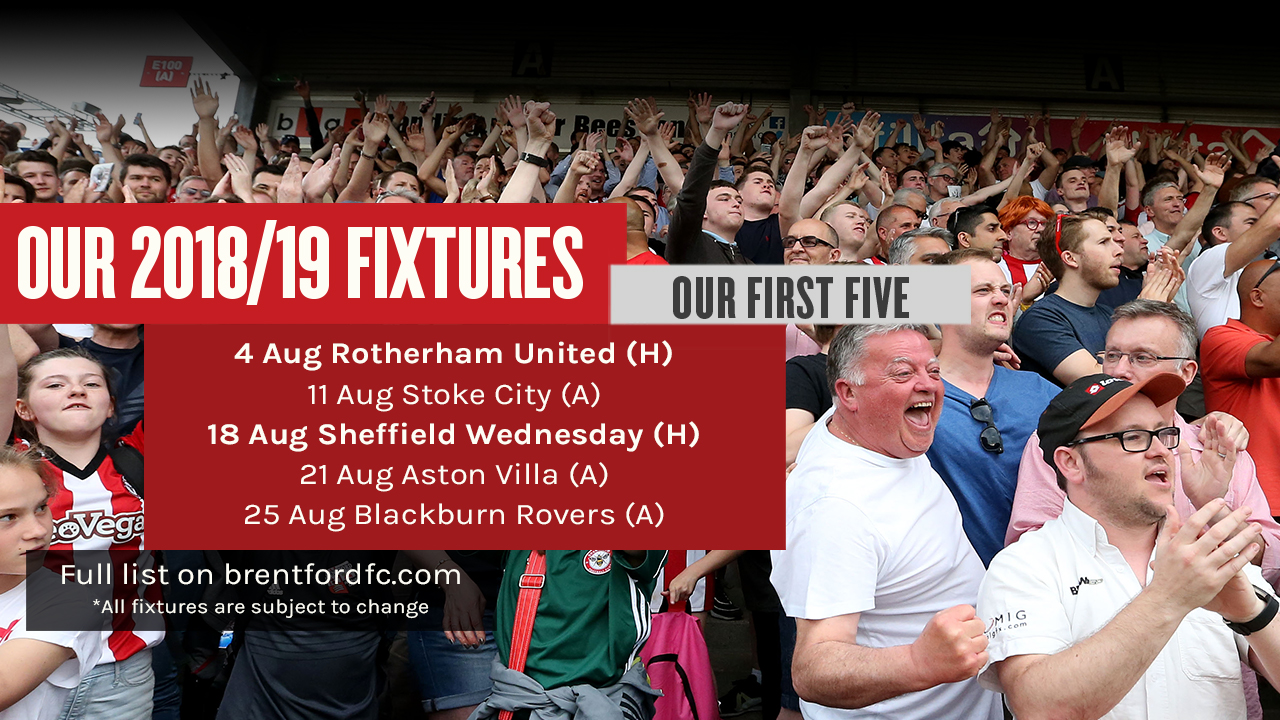 2018-19 Championship fixtures: Opening weekend