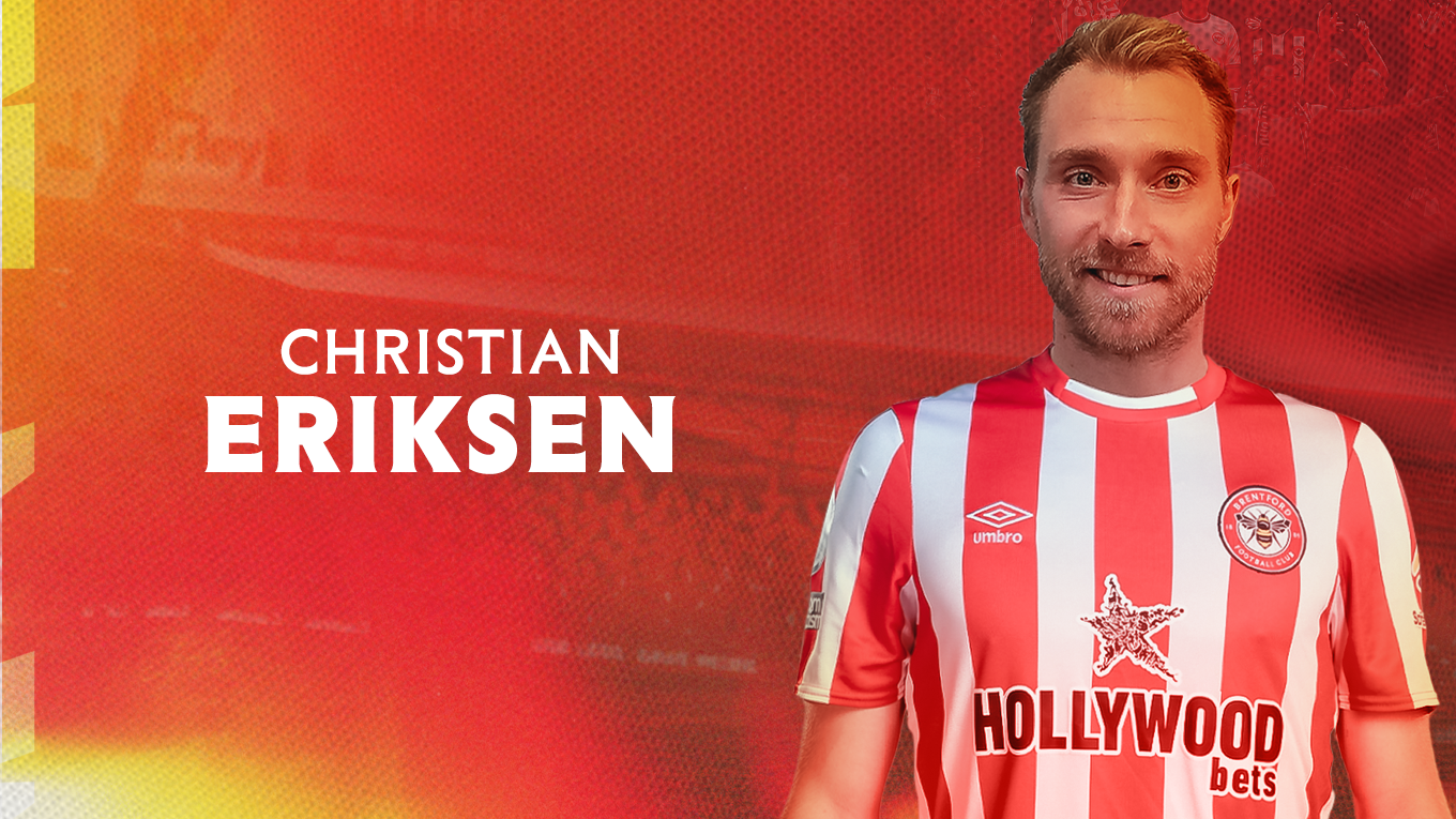 Christian Eriksenâ€™s Brentford shirt number revealed