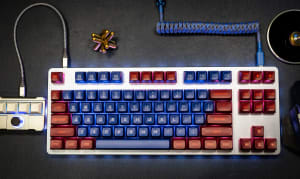 Mechanical keyboard.