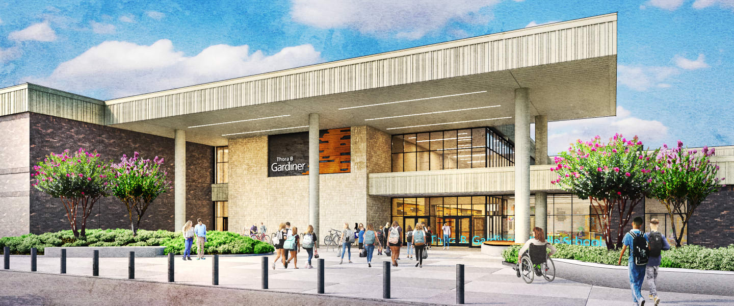 New Gardiner Middle School | BRIC Architecture