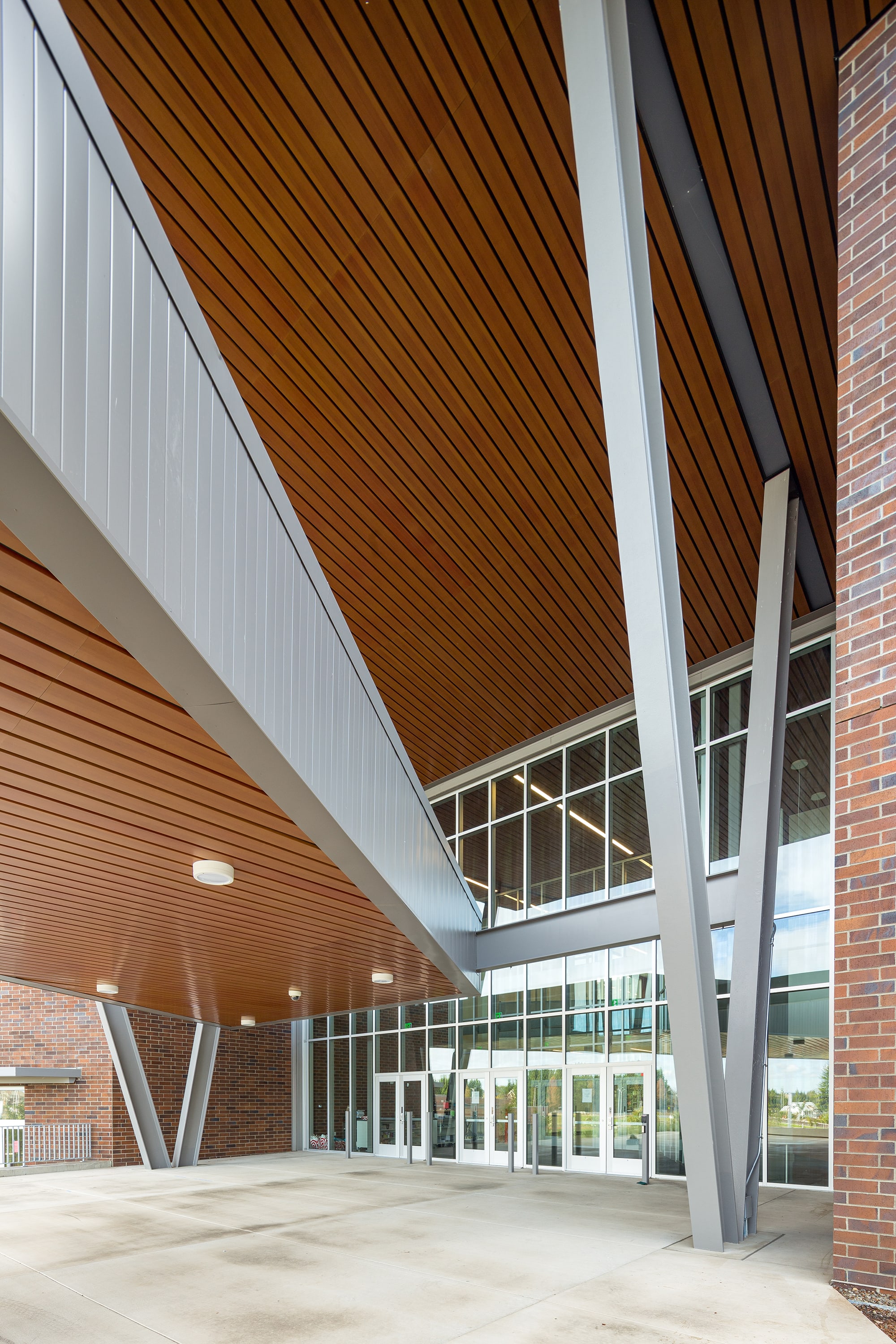 Case Study New Sherwood High School BRIC Architecture BRIC